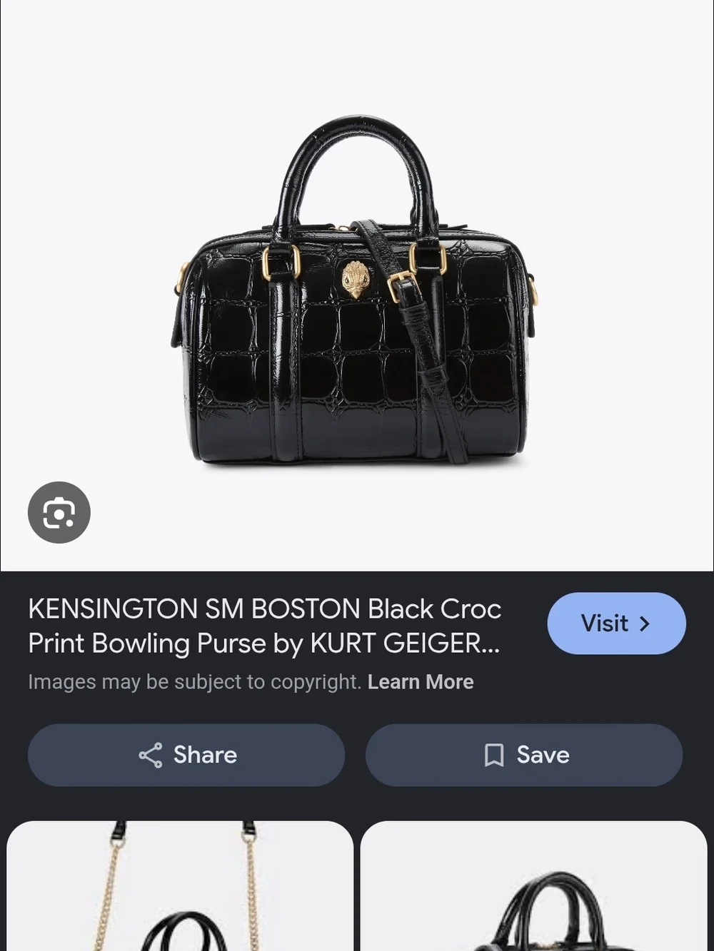 Kurt Geiger Small Bowling Purse